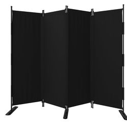 Phonjoro Room Divider, 4 Panels (88"W x 67"H)