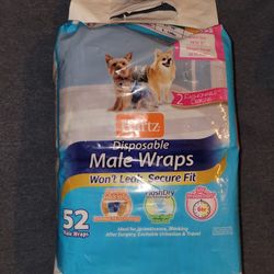 Disposable Male Dog Wraps