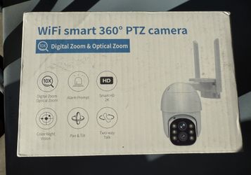 New WiFi smart 360° PTZ camera