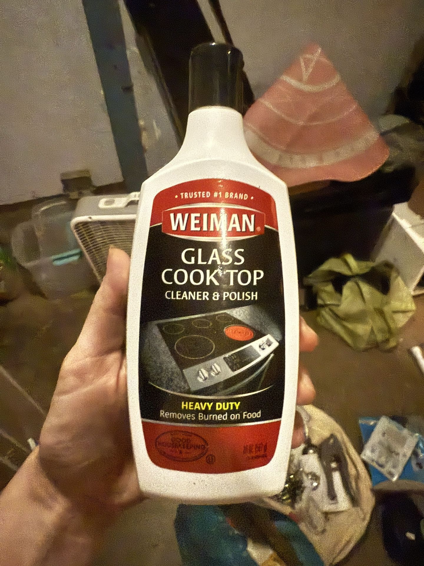 Free Bottle Of Glass Cooktop Cleaner