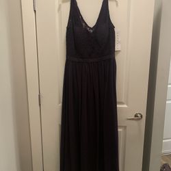 Bill levkoff Plum Dress 