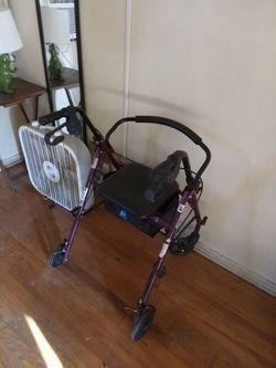 Medline Steel Rollator Walker