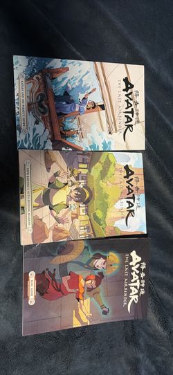 Avatar The Last Airbender Graphic Novel Set of 3