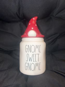Rae Dunn — Gnome Sweet Gnome Canister 