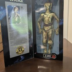 C-3PO 1997 Star Wars Collector Series 12 Inch Figure NEW SEALED
