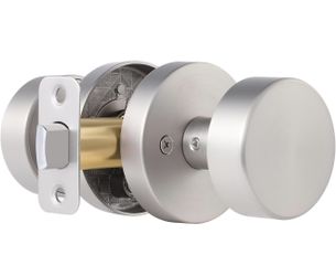 Satin Nickel Passage Door Knob