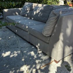 Grey Couch Sofa Free