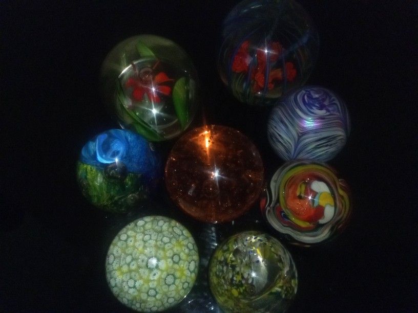 Gorgeous Glass Paperweights