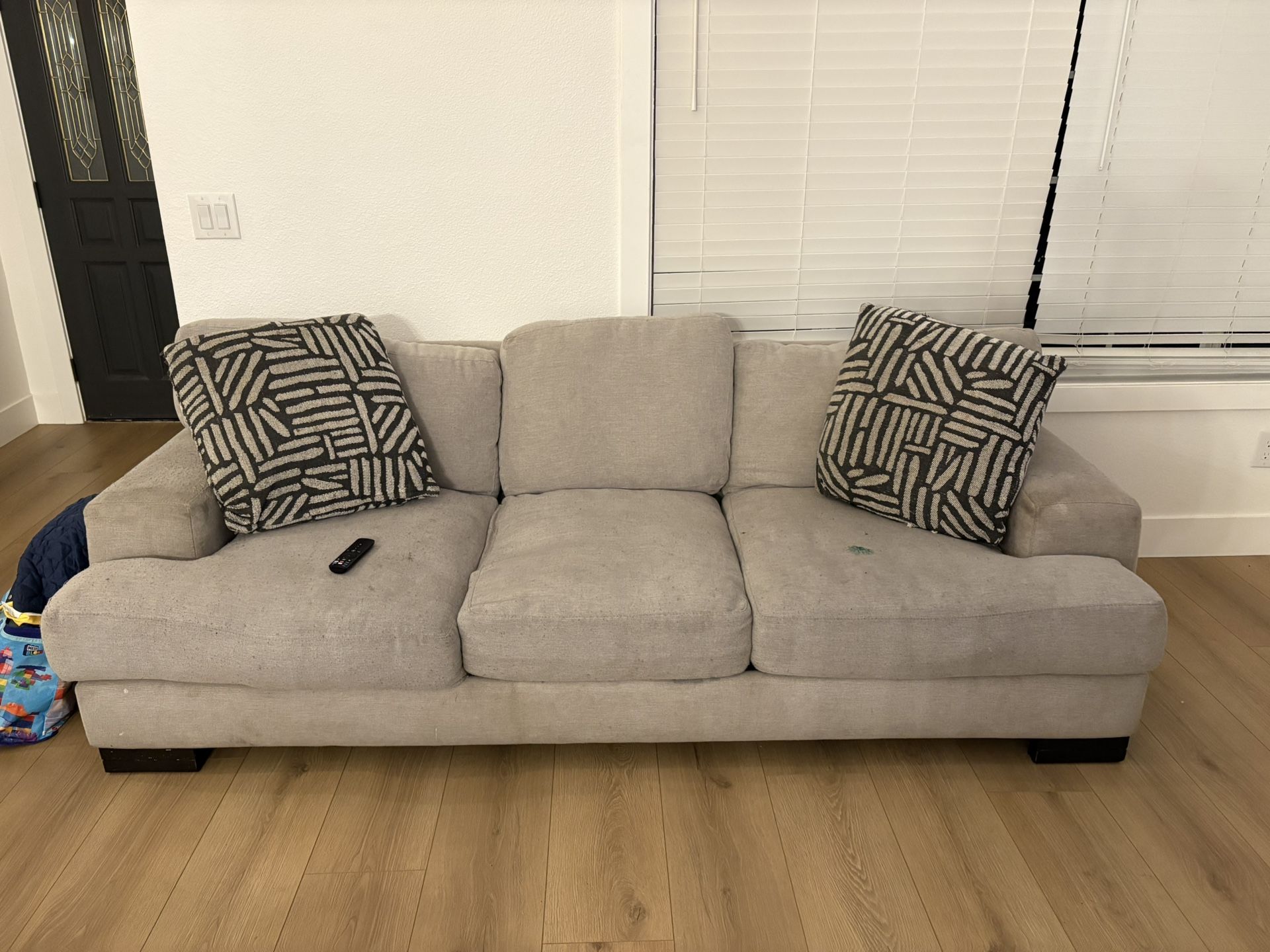 Sectional Couch Gray