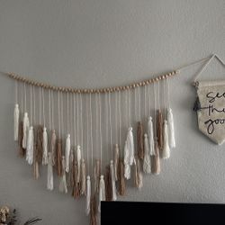 Boho Tassel Garland Neutral