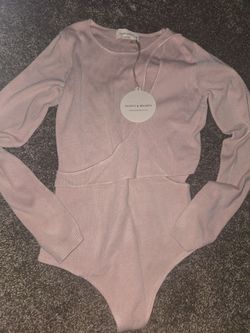 Pink Long Sleeve Bodysuit