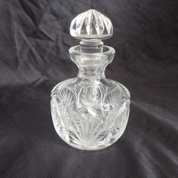 Vintage Glass Perfume Bottle 