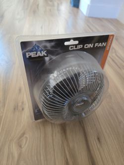 Peak 6in. Clip on Fan