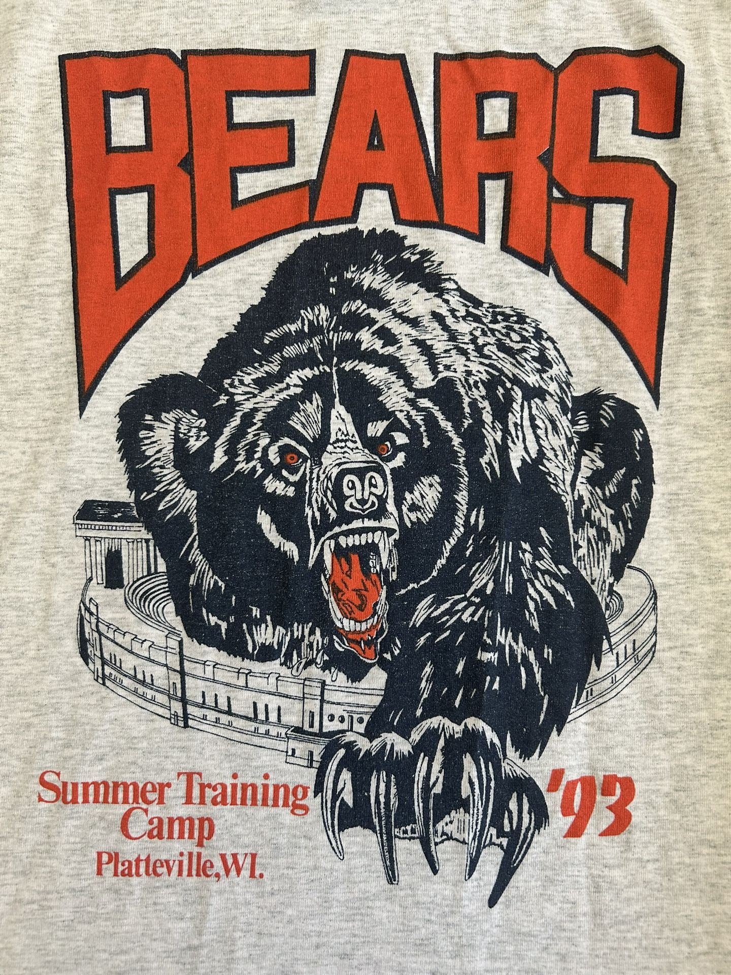 Vtg Chicago Bears Men’s 1993 Summer Training Camp...