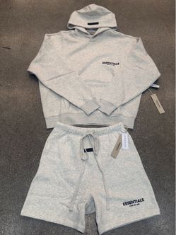 Fear Of God Essentials Light Oatmeal Set