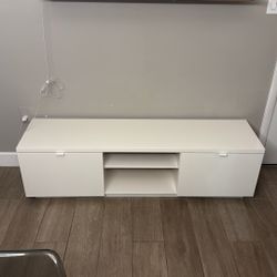 White Tv Stand 