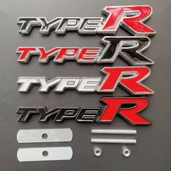 Honda badge TYPE R TYPE S adhesive back all pics sold separately SHIPPING AVAILABLE