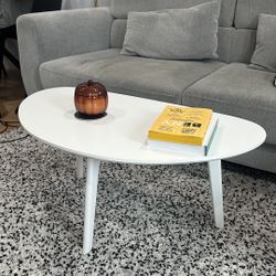 Modern White Coffee Table