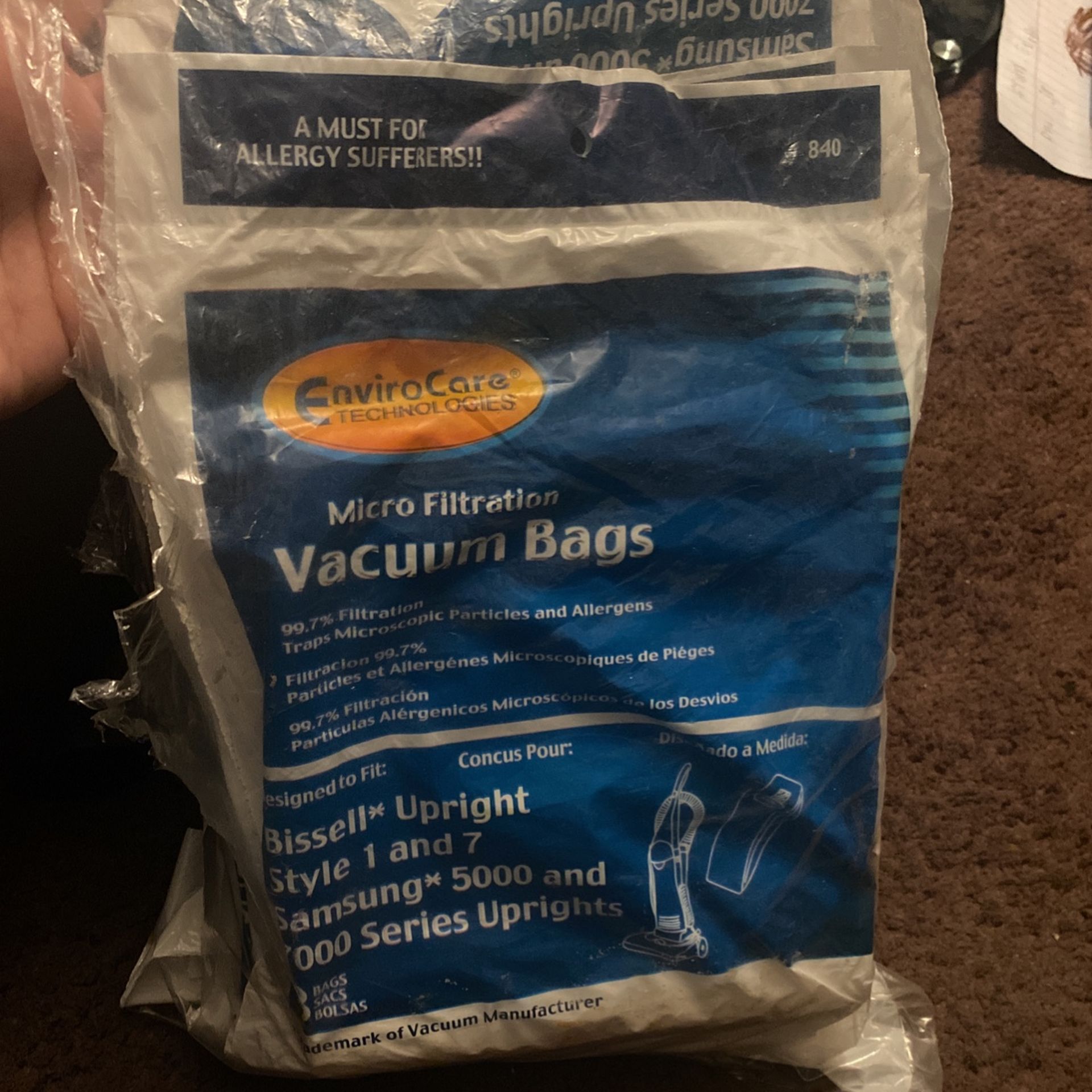 13 Vacuum Bags