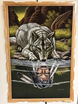 Wolf Painting 