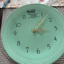 Fiesta Ware 60th Anniversary Clock