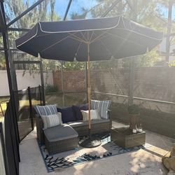 Patio Furniture set including Umbrella