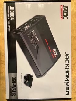 MTX Audio Jackhammer JH3004 360W