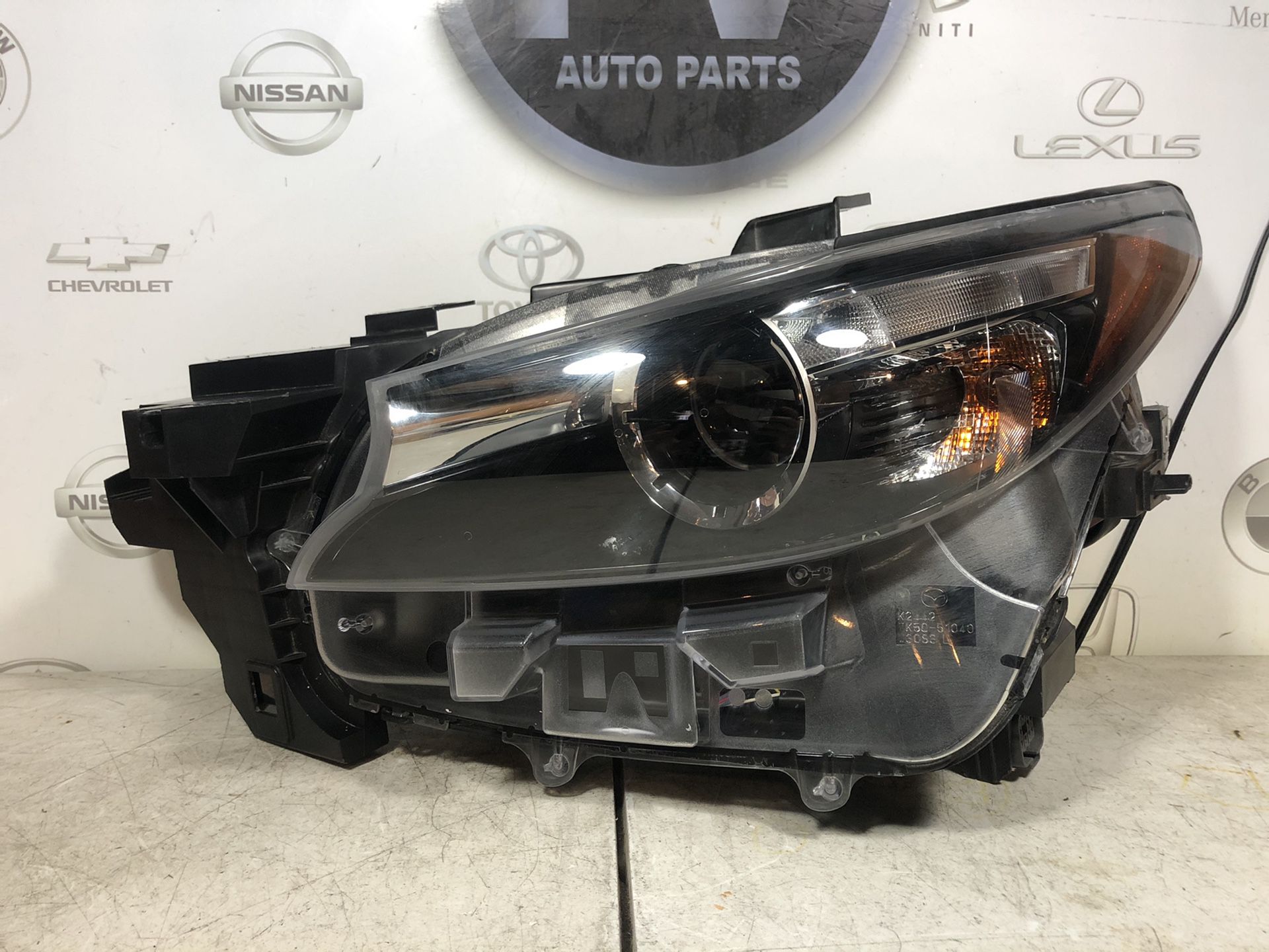 2017 2018 2019 Mazda CX9 CX-9 LH LEFT FULL LED Headlight OEM K2442 TK50-51030