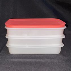 Brand New Tupperware Freezer Mates Plus Stackable 3pc Set With Seal for Sale  in Hillsboro, OR - OfferUp