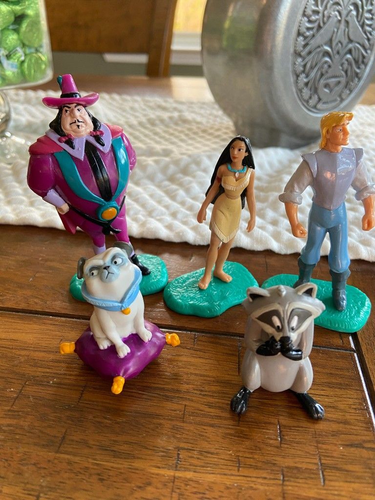 Disney, Applause Brand, Pocahontas Themed, Plastic Figurines