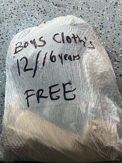 Boys clothes 12/16 years