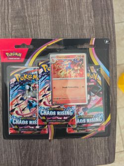 Pokemon Chaos Rising 3 pack blister