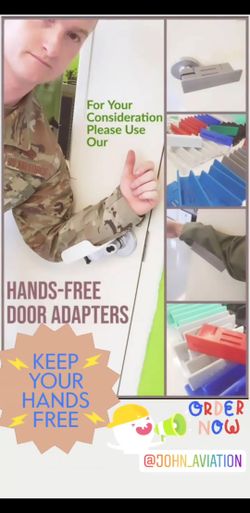 Hands-Free Door Adapters