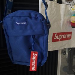 Supreme Blue Shoulder Bag