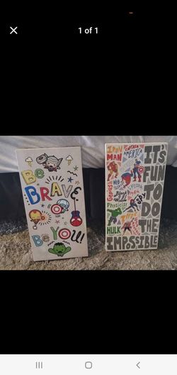 Marvel kids decor