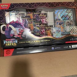 Pokemon Trading Card Games 25 Great Tusk Iron Threads ex Premium Collection (5 Available)