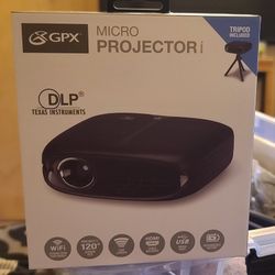 Portable micro projector DLP Texas instruments 1080p Wi-Fi NEW