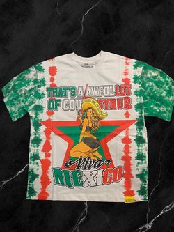 That's A Awful Lot of Cough Syrup Viva Mexico Tie-Dye T-Shirt