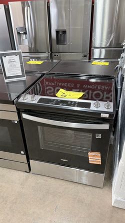 Whirlpool Electric Range with Glass Cooktop