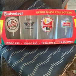 Budweiser Glasses