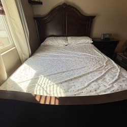 Living spaces furniture bedroom set.