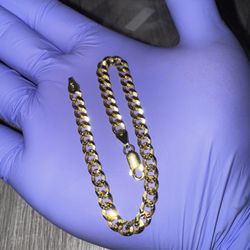 8” Cuban Link Bracelet