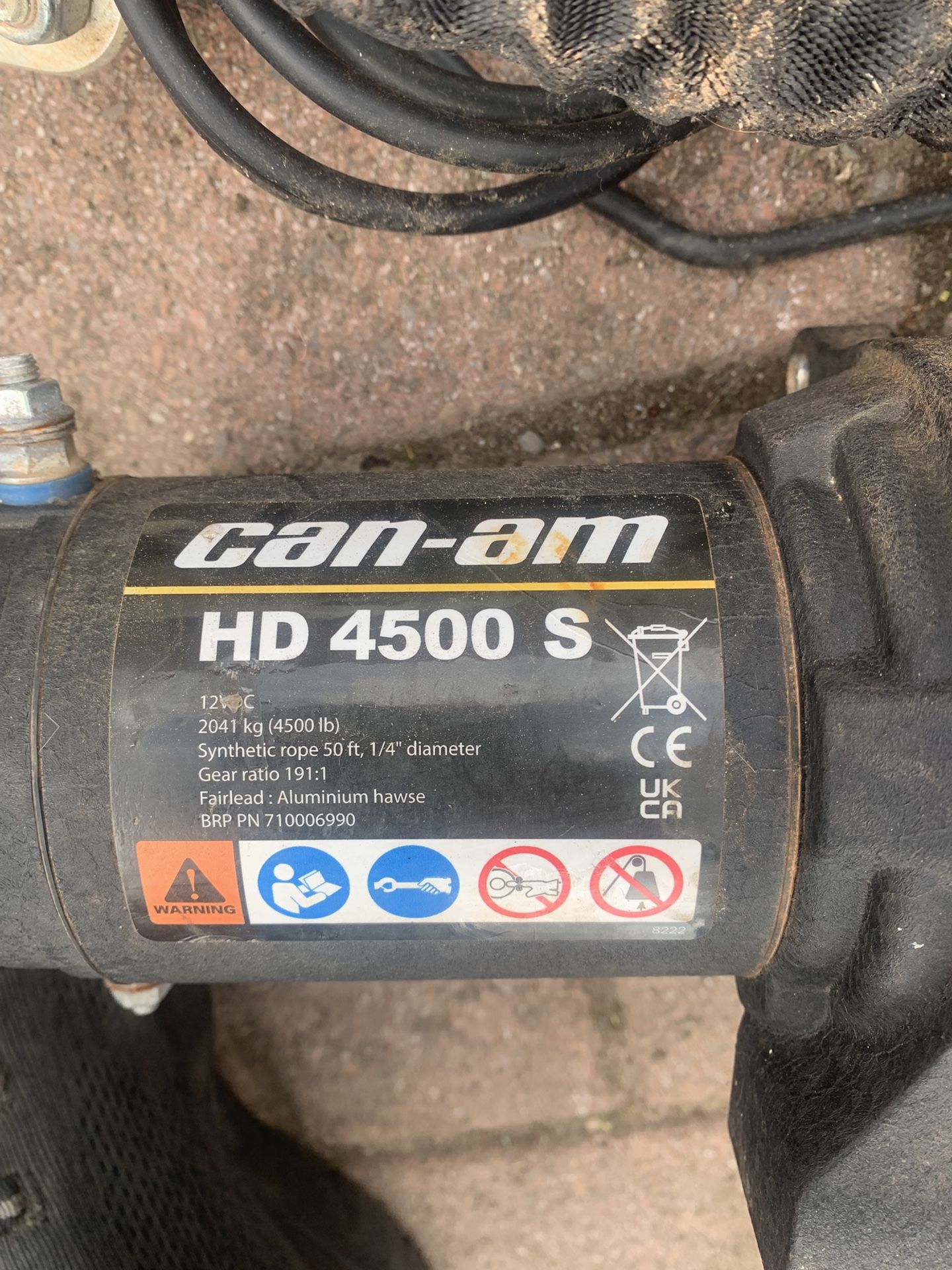 Can -am. HD-4500-s Winch