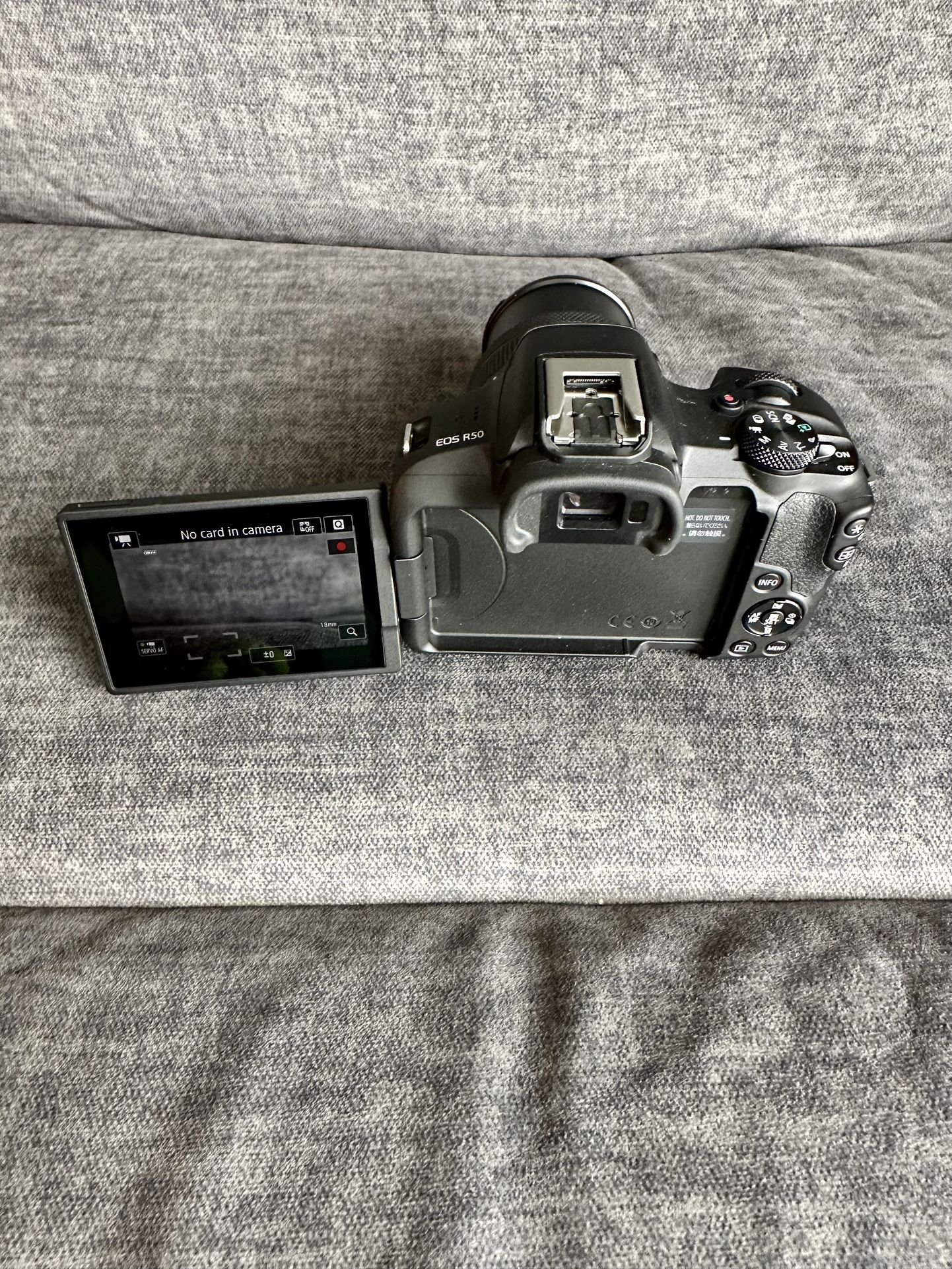 Canon EOS Camera with RF-S 18-45mm Lens