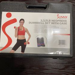 Dumbbell Weight Set With Case and yoga Matt