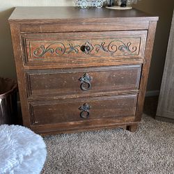 Three Drawer Dresser 