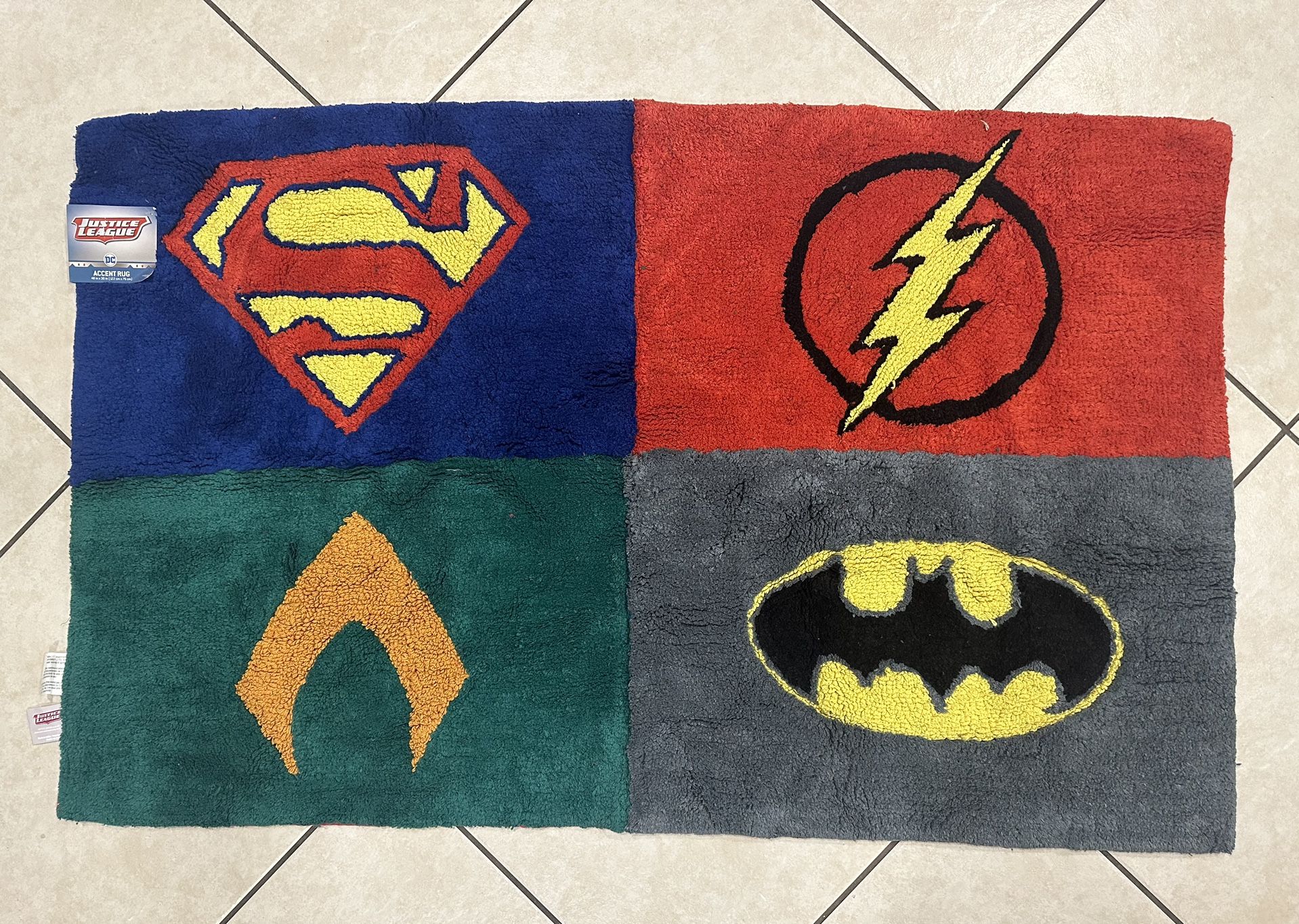 Brand New Justice League Rug