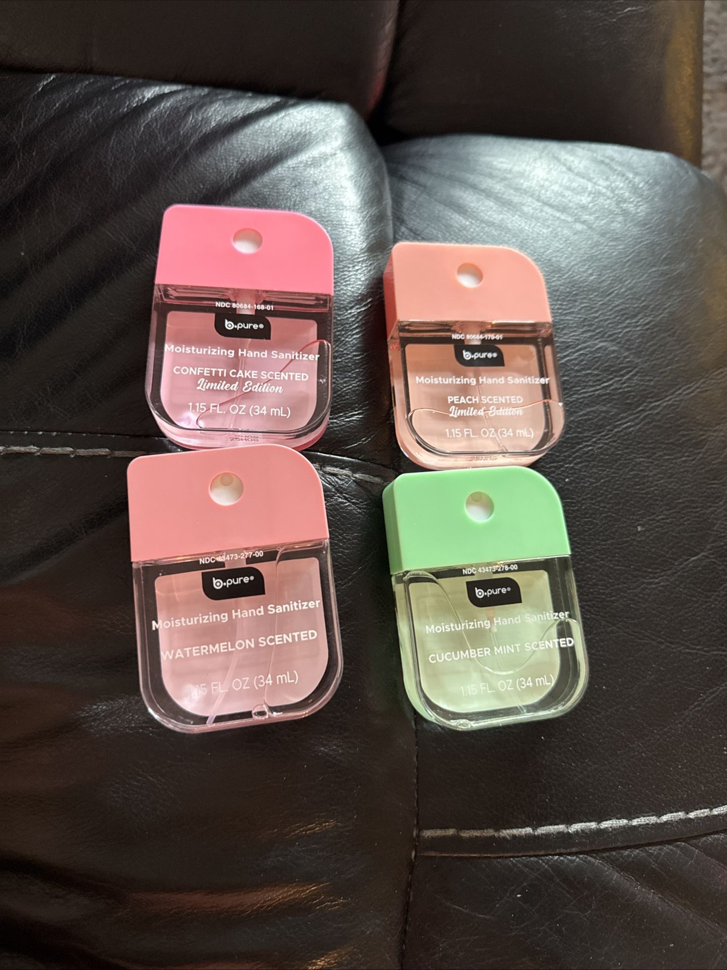 Hand Sanitizer Set Of 4 