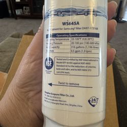 Samsung Ice and water refrigerator filters