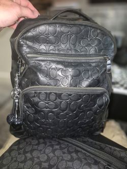 Coach Ethan leather backpack